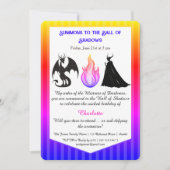 Magical & Mysterious Kids BirthdayParty Invitation Kaart (Voorkant)