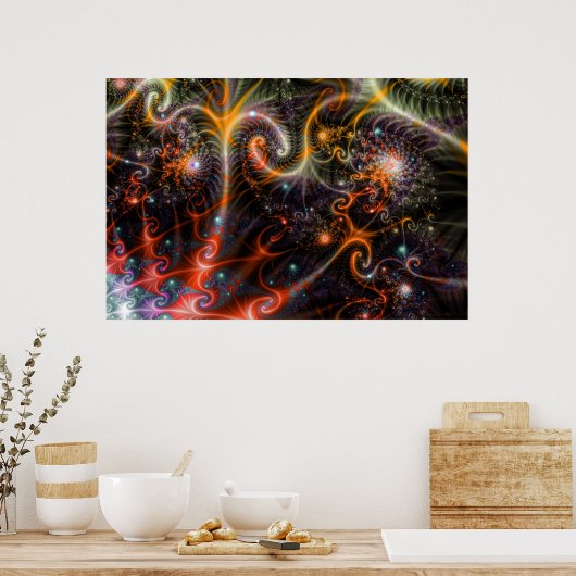 "Magical Mystery Acid Tour" Poster (Keuken)