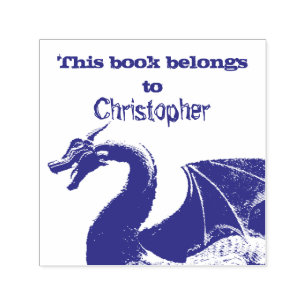 Magical Mythical Dragon Dit boek is van Zelfinktende Stempel