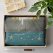 Magical Neon Lights & Butterflies Dank je Tissuepapier (Geschenk)