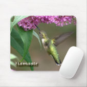 Magical Neon Ruby-keel Hummingbird Mousepad Muismat (Met muis)