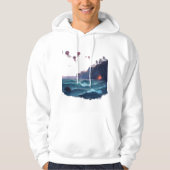 Magical Ocean Scene with Phosphorescent Plankton & Hoodie (Voorkant)