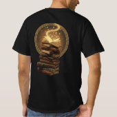 Magical Old Books T-Shirt | Vintage Fantasy Reader (Achterkant)