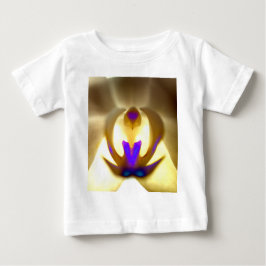 Magical Orchid Print White T-Shirt