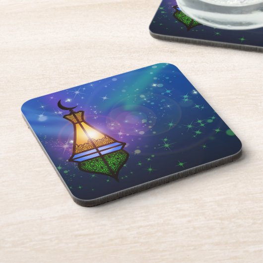 Magical Oriental Lantern Drankjes Onderzetter (Linkerzijde)