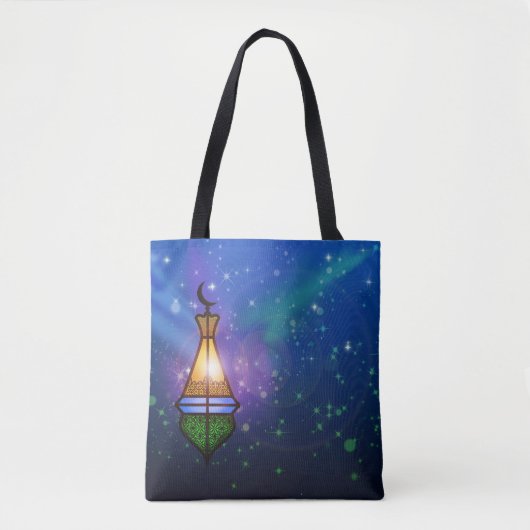 Magical Oriental Lantern Tote Bag (Voorkant)