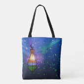 Magical Oriental Lantern Tote Bag (Achterkant)