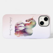 Magical Paars Blush Ombre Unicorn Case-Mate iPhone Case (Achterkant (horizontaal))