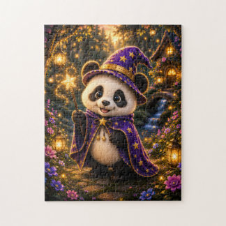 Magical Panda Wizard Jigsaw Puzzle Legpuzzel