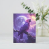 Magical Parrot Briefkaart (Staand voorkant)