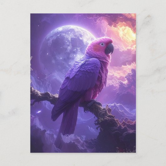Magical Parrot Briefkaart (Voorkant)