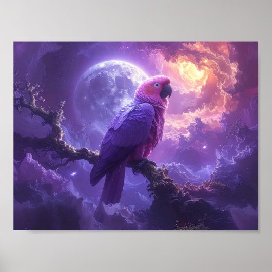 Magical Parrot Poster (Voorkant)