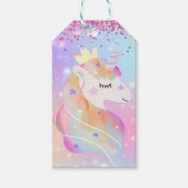 Magical Party Eenhoorn Gift Label Cadeaulabel