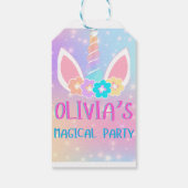 Magical Party Gift Label Cadeaulabel (Achterkant)