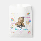 Magical Party Photo Treat Bags Bedankzakje (Voorkant)