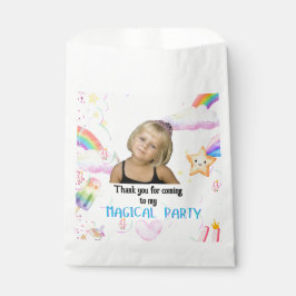 Magical Party Photo Treat Bags Bedankzakje