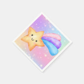 Magical Party Shooting Star Napkin Servet (Hoek)