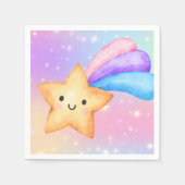 Magical Party Shooting Star Napkin Servet (Voorkant)