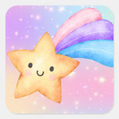 Magical Party Shooting Star Sticker (Voorkant)