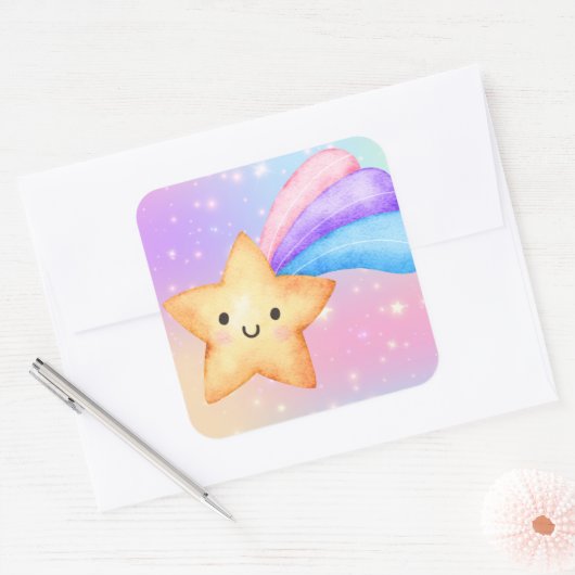 Magical Party Shooting Star Sticker (Envelop)