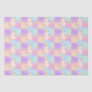 Magical Party Verjaardag Nummer Tissue Papier
