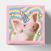 Magical Piglet Unicorn Bedankdoosjes (Bovenkant)