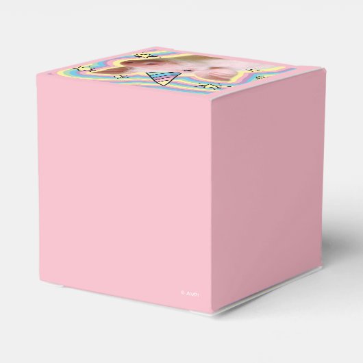 Magical Piglet Unicorn Bedankdoosjes (Achterkant)