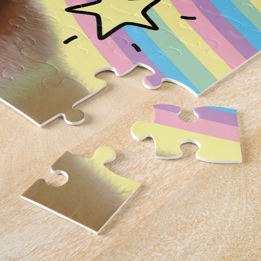 Magical Piglet Unicorn Legpuzzel (Zijkant)