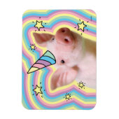 Magical Piglet Unicorn Magneet (Verticaal)