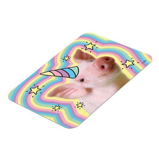 Magical Piglet Unicorn Magneet (Linkerzijde)