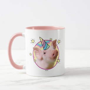 Magical Piglet Unicorn Mok