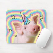 Magical Piglet Unicorn Muismat (Met muis)