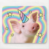 Magical Piglet Unicorn Muismat (Voorkant)