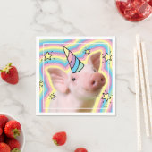Magical Piglet Unicorn Servet (Insitu)