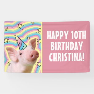 Magical Piglet Unicorn Spandoek