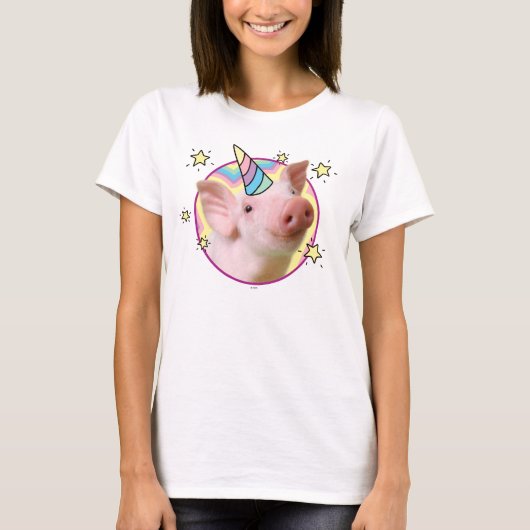Magical Piglet Unicorn T-shirt (Voorkant)