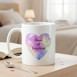 Magical Pink Heart Pattern Mug Koffiemok