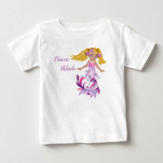 Magical Pink Swirly Mermaid (Voorkant)