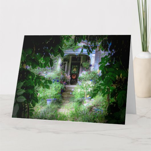 MAGICAL PORCH Jumbo Greeting Card Kaart (Voorkant)
