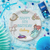 Magical Princess Sprookjesfeest Papieren Borden Papieren Bordje (Feest)