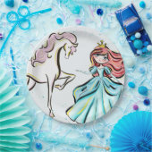 Magical Princess Sprookjesfeest Papieren Borden Papieren Bordje (Feest)