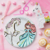 Magical Princess Sprookjesfeest Papieren Borden Papieren Bordje (Feest)