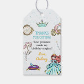 Magical Princess Sprookjesgunst Dank u Label Cadeaulabel (Voorkant)