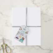 Magical Princess Sprookjesgunst Dank u Label Cadeaulabel (Met Touw)