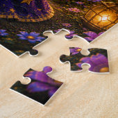 Magical Puppy Wizard Jigsaw Puzzle Legpuzzel (Zijkant)