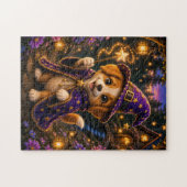 Magical Puppy Wizard Jigsaw Puzzle Legpuzzel (Horizontaal)