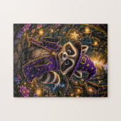 Magical Raccoon Wizard Jigsaw Puzzle Legpuzzel (Horizontaal)