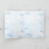 Magical Rainbow Birthday Invitation Greeting Card Kaart (Binnen)