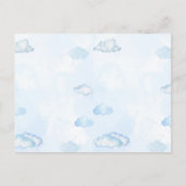 Magical Rainbow Birthday Invitation Postcard Uitnodiging Briefkaart (Achterkant)