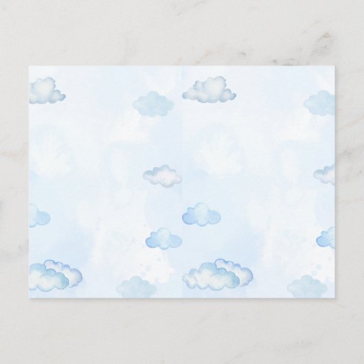 Magical Rainbow Birthday Invitation Postcard Uitnodiging Briefkaart (Achterkant)